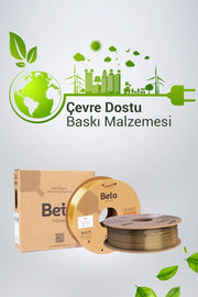 Beta PLA-Mystic Silk Filament Red Gold Black